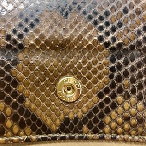 GUCCI snakeskin Wallet